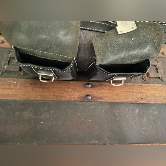 Dooney & Bourke anniversary signature double pocket satchel handbag purse ~ - Picture 4 of 12